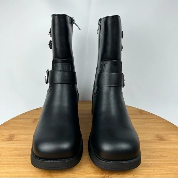 WOMEN'S COMBAT BOOTS (WHOEVER-S) - Picture 4 of 7